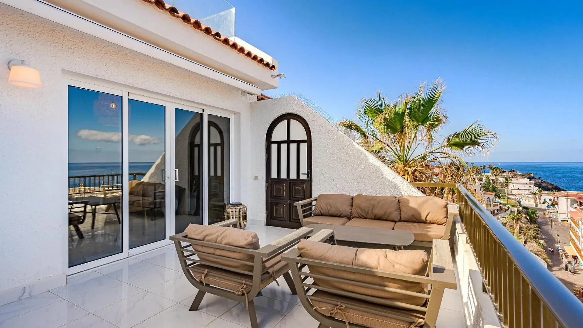 2Bdr With Terrace & Ocean View - Los Gigantes Santiago Del Teide