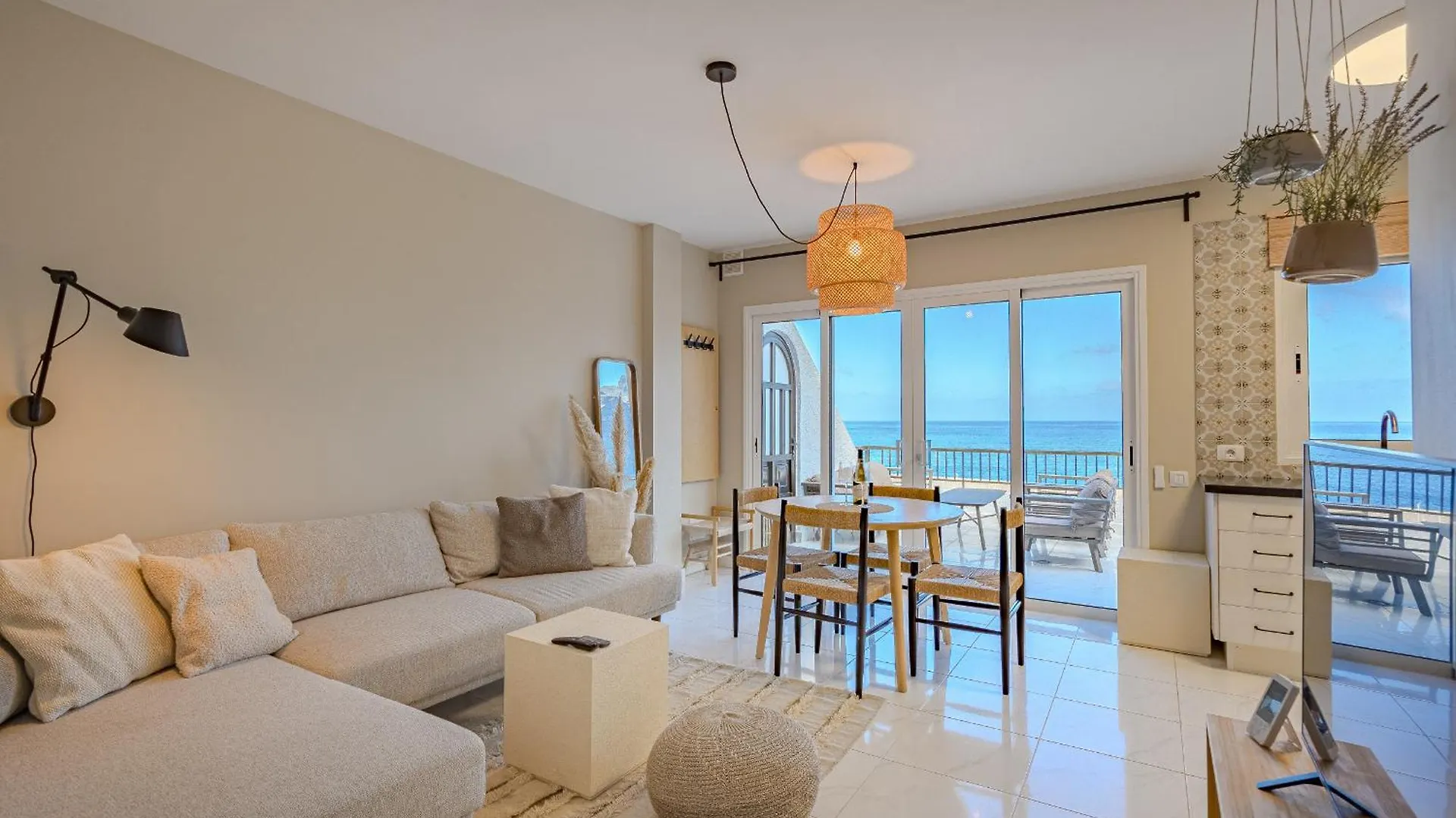 Apartment 2Bdr With Terrace & Ocean View - Los Gigantes Santiago Del Teide